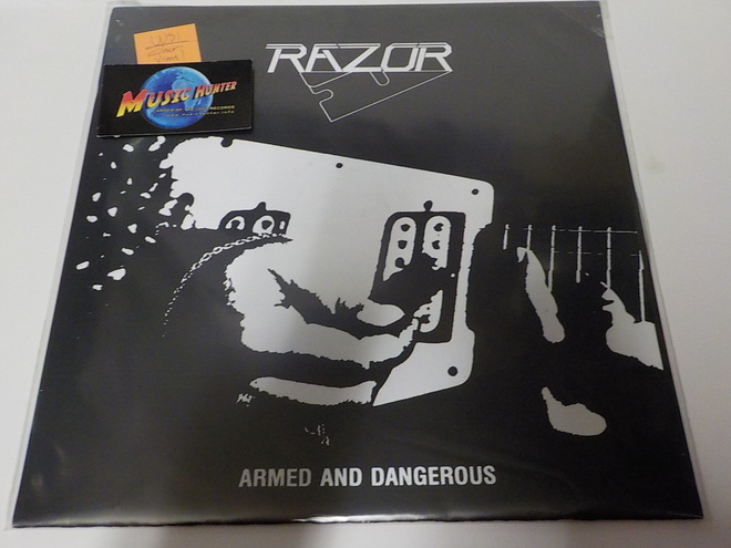 RAZOR - ARMED AND DANGEROUS UUSI LP 2010 PRESS