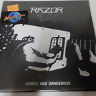 RAZOR - ARMED AND DANGEROUS UUSI LP 2010 PRESS - pikkukuva 1