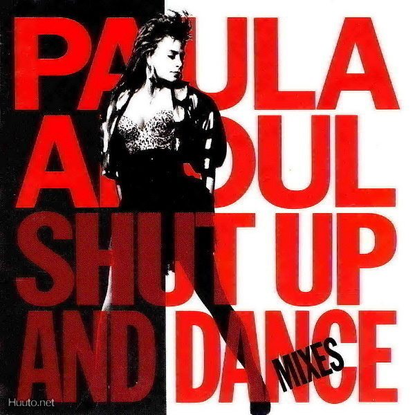 PAULA ABDUL  ::  SHUT UP AND DANCE  ::  VINYYLI LP     1990
