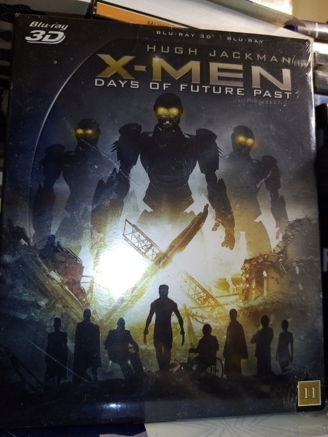 Blu-ray 3D + BLU-RAY : X-MEN DAYS OF FUTURE PAST (UUSI)