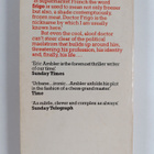 Eric Ambler : Doctor Frigo - pikkukuva 2