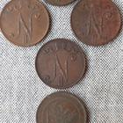 5 penniä 5 kpl Suurruhtinaskunnan/autonomian ajalta 1915-17 - pikkukuva 3