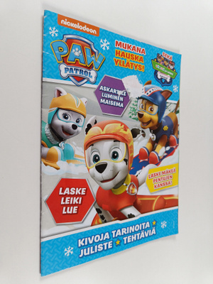 Paw patrol : kivoja tarinoita, juliste ja tehtäviä