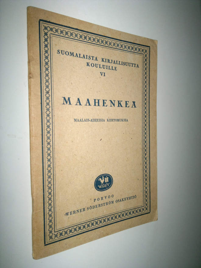 Maahenkeä : maalaisaiheisia kertomuksia