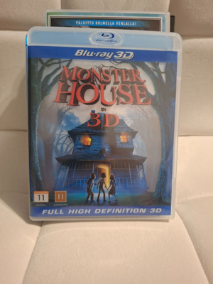 Monsteritalo - Monster House Nordic 3D Bluray
