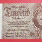 Saksa, 1000 Reichsmark 30 August 1924. Kunto 8-9. (KD40) - pikkukuva 1