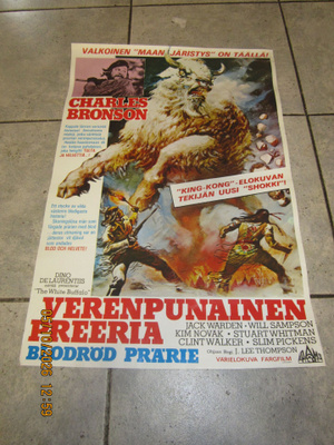 Alkuperäinen elokuvajuliste: Verenpunainen preeria (1977)