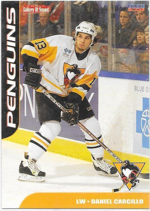 2005-06 Wilkes Barre Pens #3 Daniel Carcillo farmi gooni