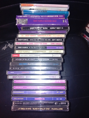 21 kpl Deep Purple CD Kokoelma uudenveroinen ( SIS POSTIKULU