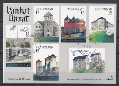 2014 Vanhat Linnat loistoleimattu vihkonlehti