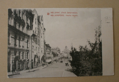 Helsinki, Etelä Satamakatu, kauppahalli, p. 1916 + sensuuri