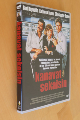 DVD Kanavat sekaisin ( 1987 Burt Reynolds Kathleen Turner )