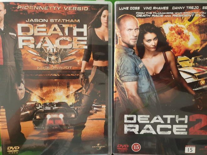 Death Race / Kuolonajot 1-2 DVD (Jason Statham)