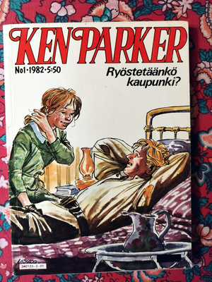 Ken Parker N:o 1 1982  "Ryöstetäänkö kaupunki?"