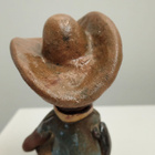 Kupittaan savi cowboy figuuri - pikkukuva 3
