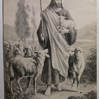 Jeesus ja lampaat, vanha mv pk, p. 1905 - pikkukuva 1