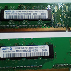 SAMSUNG MUISTIPIIRI 2 KPL 512MB 1RX8 PC2-4200U-444-12-... - pikkukuva 2