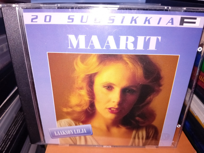 CD Maarit  : Laakson Lilja  ( 20 suosikkia  ) SIS POSTIKULU
