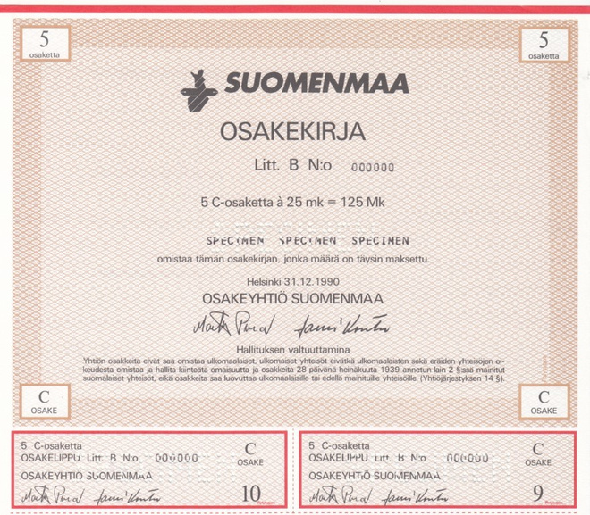 OKK 1990 Suomenmaa Oy spec, Helsinki (ex Maakansa)