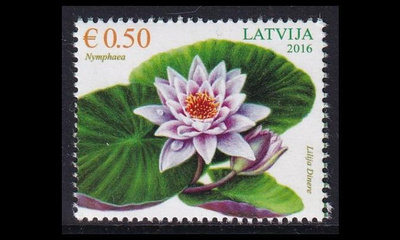 Latvia 976 ** Kukkia (2016)