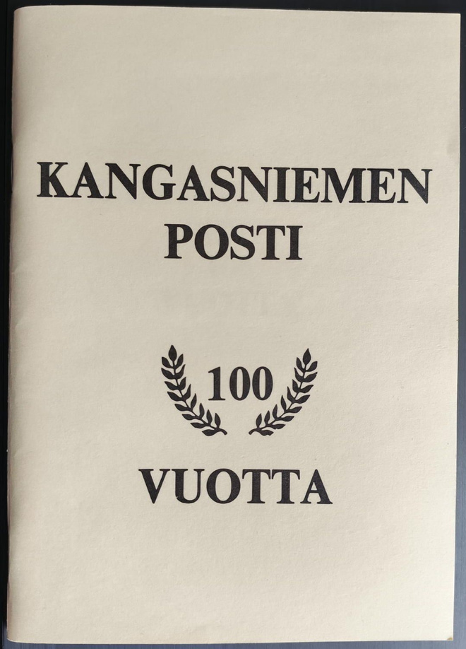 Olkkonen: Kangasniemen Posti 100 v., nide v. 1983