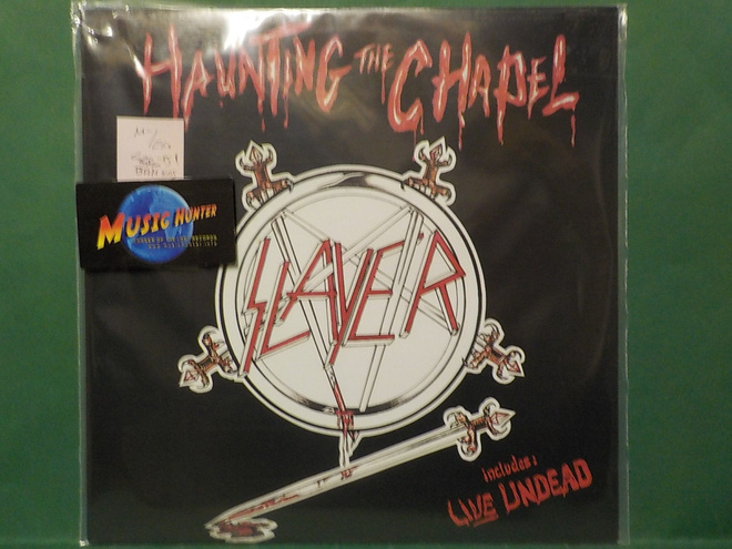 SLAYER - HAUNTUNG THE CHAPEL M-/EX+ LP