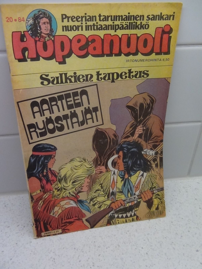 HOPEANUOLI, 1984 NO: 20, AARTEEN RYÖSTÖJÄT
