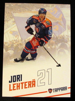 Jori Lehterä Tappara teamset kortti