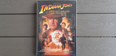 DVD: Indiana Jones ja Kristallikallon Valtakunta (2008) UUSI