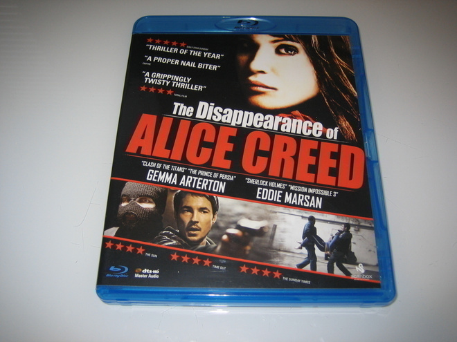 The Disappearance Of Alice Creed  **BluRay**