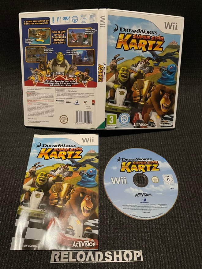DreamWorks Super Star Kartz Wii - CiB