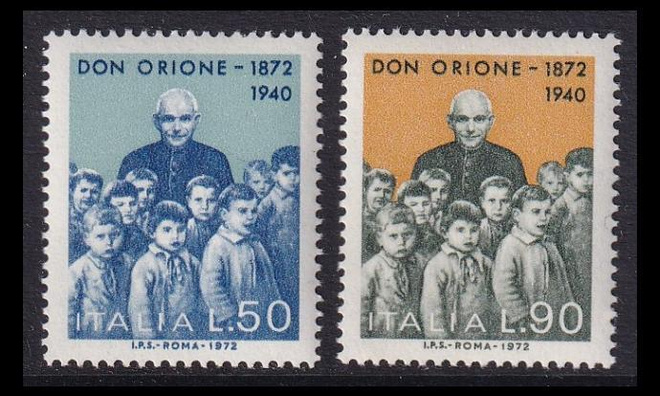 Italia 1387-8 ** Luigi Orione (1972)