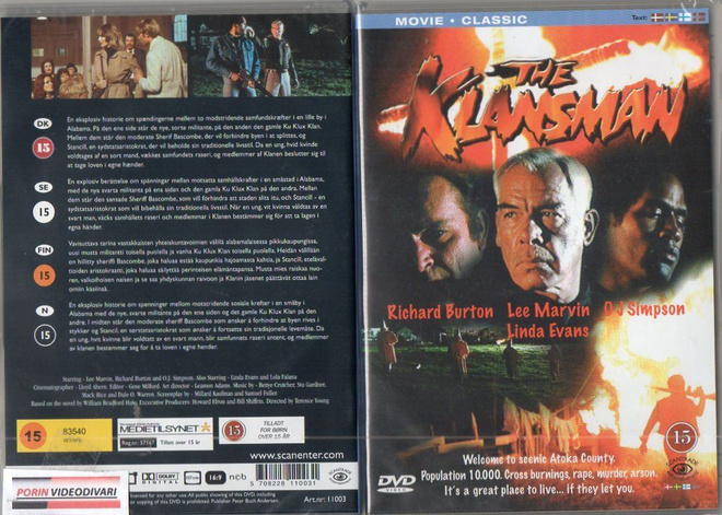 klansman	(62 525)	UUSI	-FI-	DVD	slim		lee marvin	1974