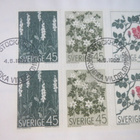 FDC Ruotsi 1968:  Villikukkia - pikkukuva 3