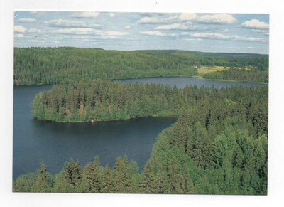 HÄMEENLINNA: Aulanko, Lusikkaniemen vihreyttä