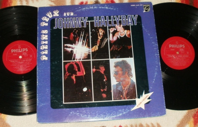 JOHNNY HALLYDAY ~ Pleins Feux Sur... ~ 2 LP
