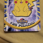 Pokemon Topps TV Animation Edition #25 Pikachu Blue Logo - pikkukuva 1
