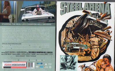 steel arena (74 853) UUSI -GB- BLU-RAY slipcase, 1973