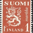 1930 M-30 Leijona 1 mk oranssi ** Lape 150 a LP Lm1 - pikkukuva 1