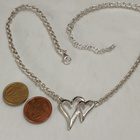Ovh 259€ Design Hopea Masive Sagara Silver Double Heart 925 - pikkukuva 5