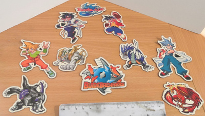 Kiekkomestarit Beyblade jääkaappimagneetit