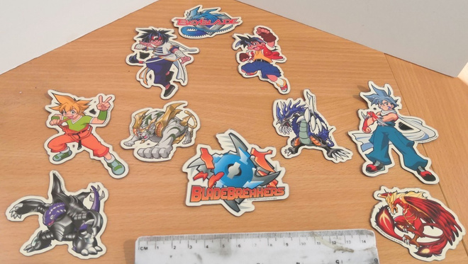 Kiekkomestarit Beyblade jääkaappimagneetit