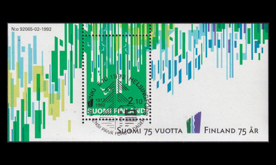 1183BL9 o Suomi 75 vuotta epl (1992)
