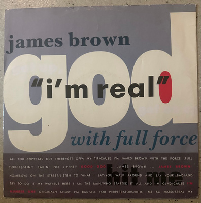 [12''] JAMES BROWN: I’M REAL