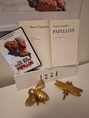 Papillon Dvd+Kirja