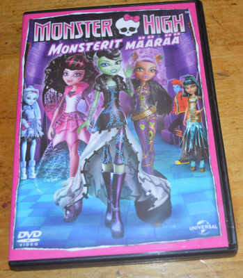 Monster high: monsterit määrää (DVD)