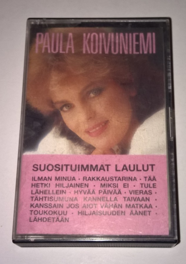 PAULA KOIVUNIEMI SUOSITUIMMAT LAULUT C-KASETTI