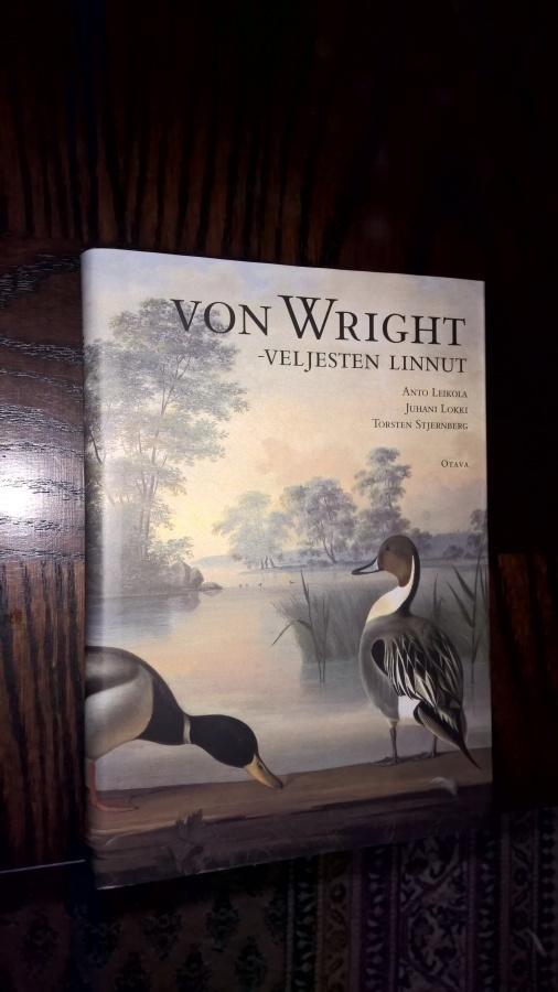 Von Wright veljesten linnut kirja hienossa kunnossa