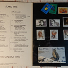 2 POSTIMERKKIKANSIOTA AIHEENA AHVENANMAA (1996,1991) - pikkukuva 2