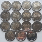 2 eur v 1999-2013, 15 kolikkoa, Suomi, unc - pikkukuva 2